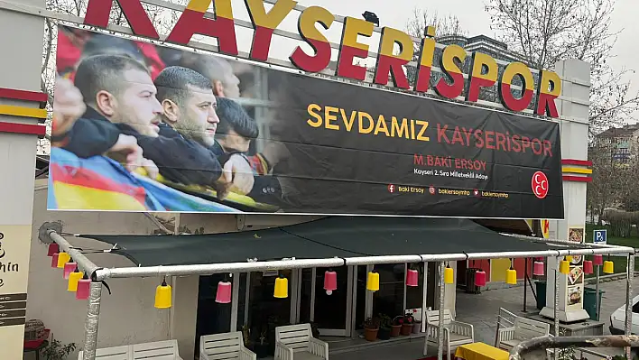 Kayseri, adeta Baki Ersoy'la süslendi
