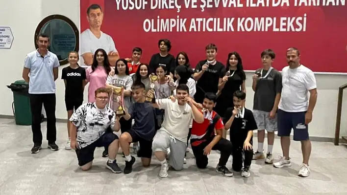 Kayseri atıcılıkta göğüs kabarttı