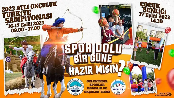 'Spor dolu bir güne hazır mısın'