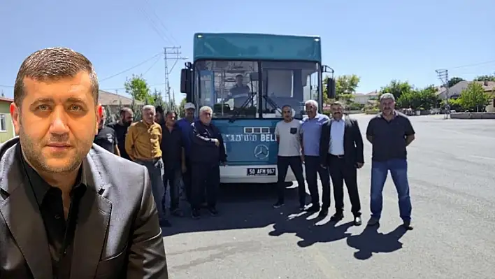 Kayseri Büyükşehir Belediyesi'nden yeni ilçeye otobüs desteği! Baki Ersoy'u unutmadılar