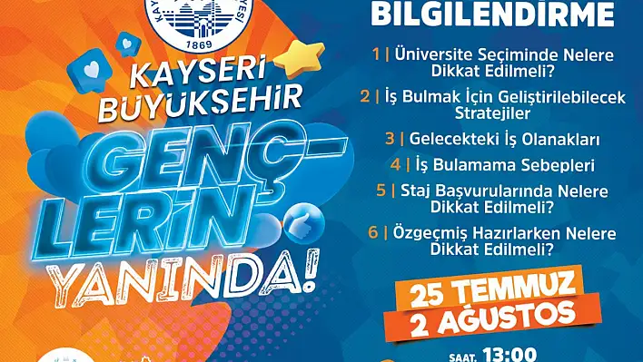 Kariyer, staj ve üniversite seçim rehberi bu konferansta