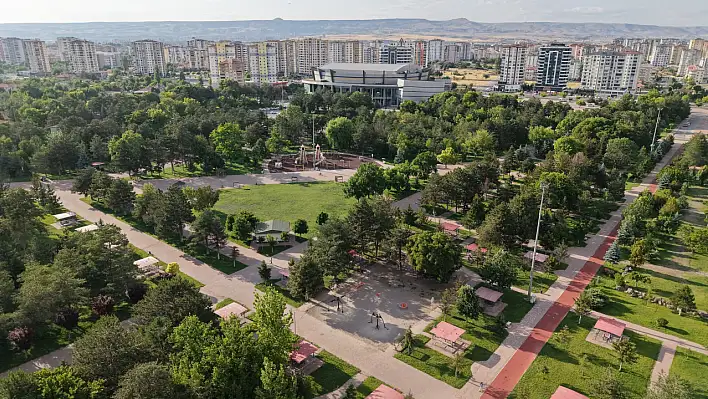 Kayseri'de parklar canlı yayınla anbean izlenecek