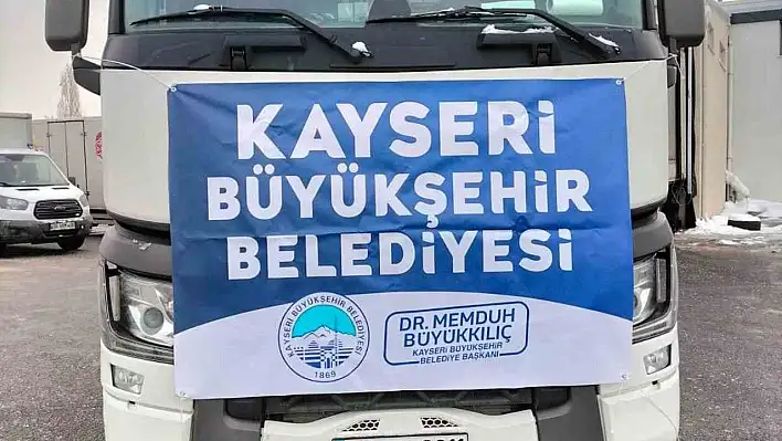 Deprem bölgesine Kayseri'de yardımlar sürüyor...