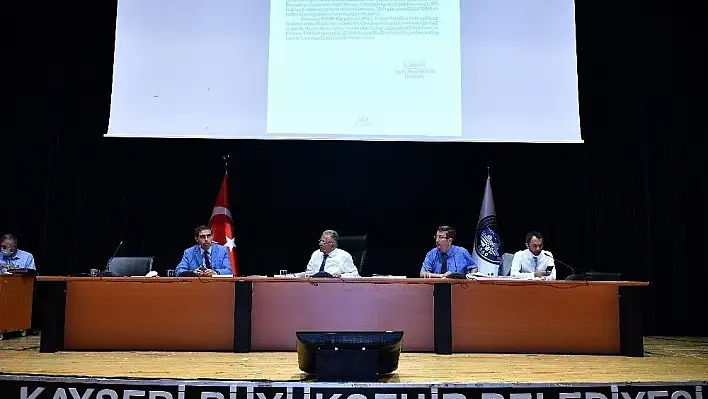 Kayseri Büyükşehir Meclisi toplandı