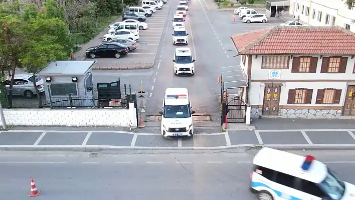 Kayseri'de 1034 polisle dev operasyon!