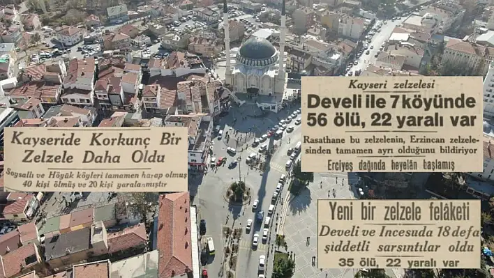 Kayseri'de 1940'daki büyük deprem gazetelerde nasıl yer aldı!