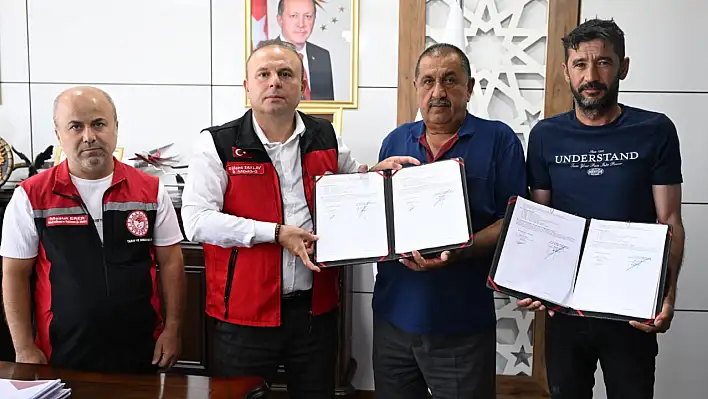 Kayseri'de 2 çiftçiye yüzde 50 destek