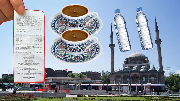 Kayseri'de 2 kahve 2 suya 840 lira ödeyen ünlü isim büyük şok yaşadı! Böyle seslendi: Allah'a havale ediyorum