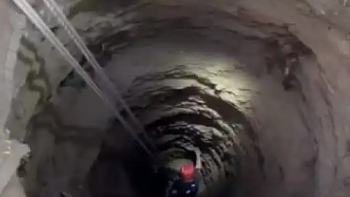 Kayseri'de 20 metrelik kuyuya düştü! Bakın nasıl kurtarıldı