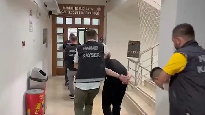 Kayseri'de 3 ay süren teknik takip sonucu onlarca kişi yakalandı