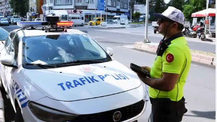 Kayseri'de eylül ayında şok trafik raporu