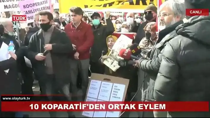 Kayseri Meydanı'nda dikkat çeken eylem: Yeter artık...