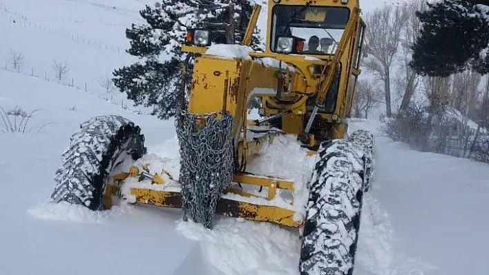 Kayseri'de 75 mahalle yolu daha ulaşıma açıldı