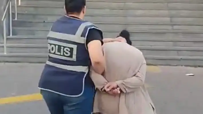 Kayseri'de 75 yıl cezası bulunan 'kadın hırsız' yakalandı