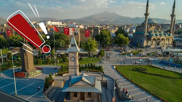 Kayseri'de 8 saatlik su kesintisi! O mahalle etkilenecek