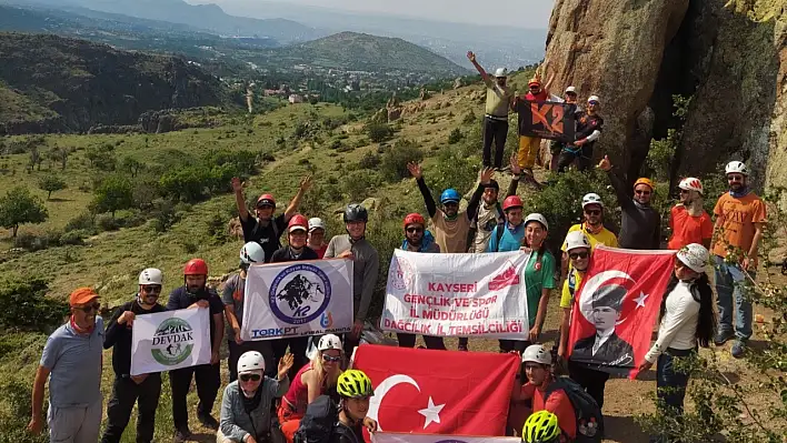 Kayseri'de adrenalin dolu eğitim tamamlandı