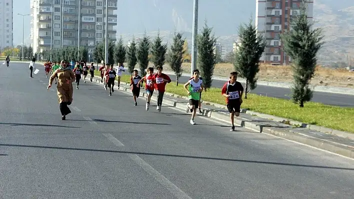 Kayseri'de ağlatan koşu