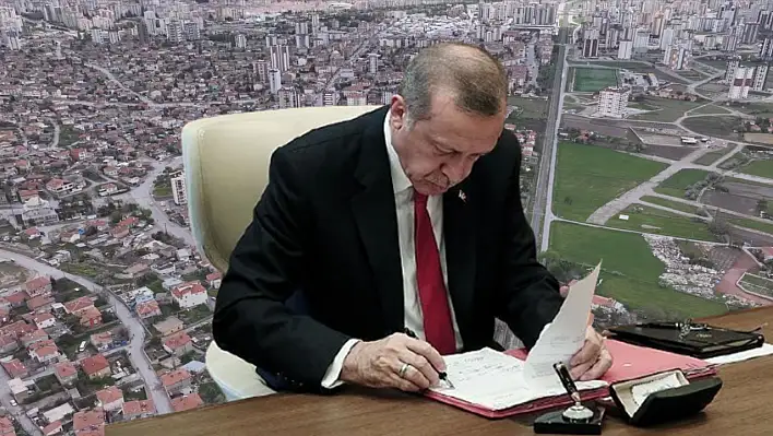 Kayseri'de Argıncık'ta oturanlar dikkat! Cumhurbaşkanı imzaladı, karar çıktı
