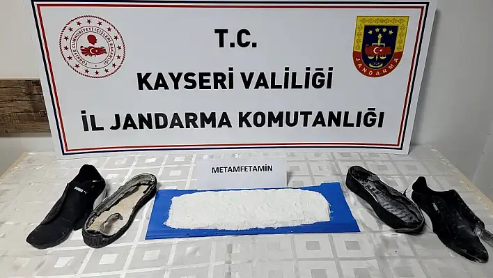 Kayseri'de ayakkabı tabanında gizlenmiş uyuşturucu ile yakalanan şahsın cezası belli oldu