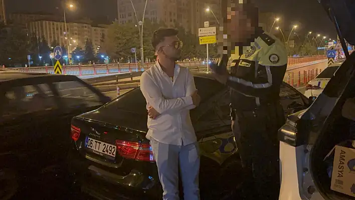 Kayseri'de başkasının ehliyeti ile yakalanan sürücü cezadan kaçamadı!