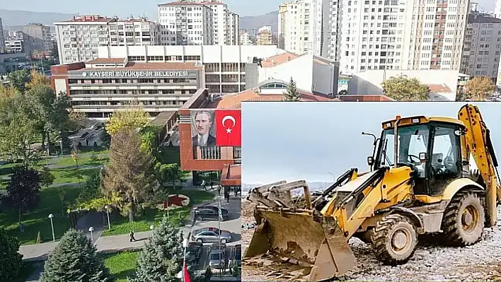 Kayseri'de belediye loder kiralayacak