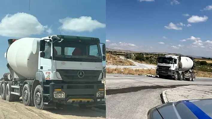 Kayseri'de belediyeden beton mikserlerine rekor ceza! İşte sebebi