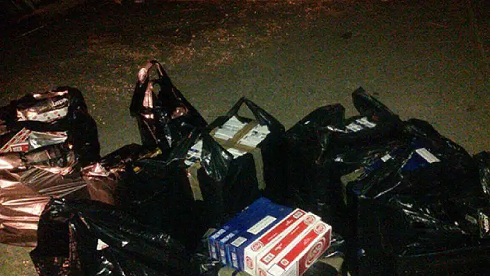Kayseri'de 5 bin paket kaçak sigara ele geçirildi