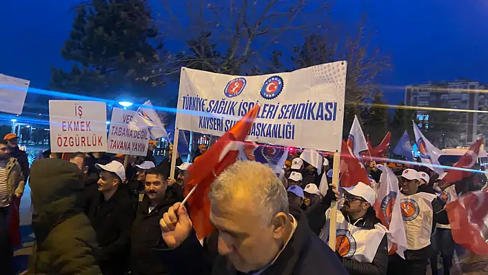 Kayseri'de binler sokağa indi!