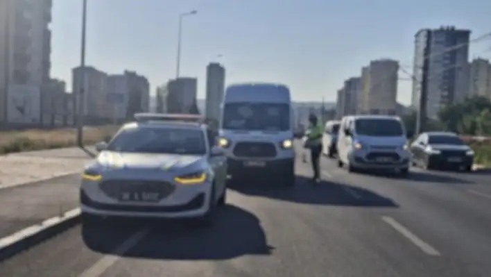 Kayseri'de binlerce sürücüye ceza!