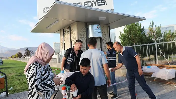 Kayseri'de bir ilk: İkram çeşmesi