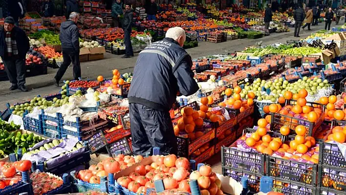Kayseri'de bu hafta en ucuz en pahalı meyve ve sebzeler belli oldu