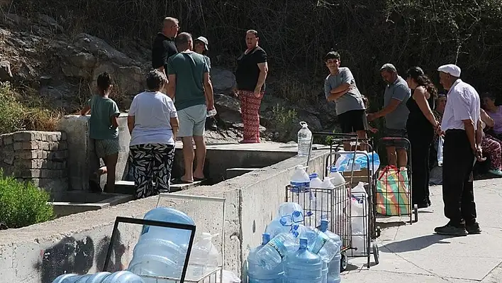 Kayseri'de bugün 17.00'ye kadar sular olmayacak