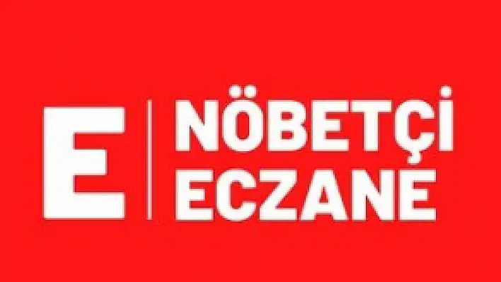 Kayseri'de bugün 19 eczane nöbetçi (19 Mayıs Pazartesi)
