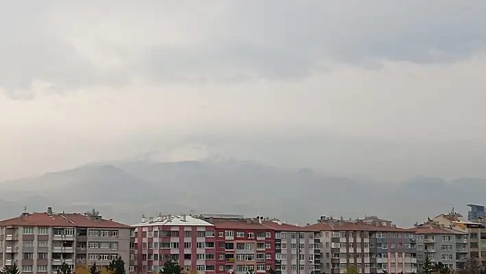 Kayseri'de bugün gök gürültülü sağanak yağış etkili olacak