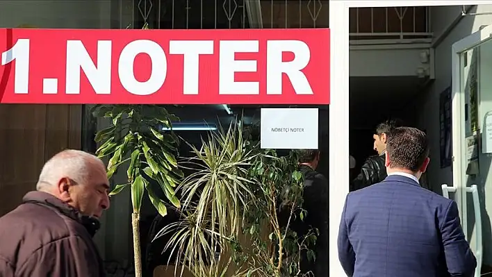Kayseri'de bugün hangi noter nöbetçi? (19 Ekim Pazar)