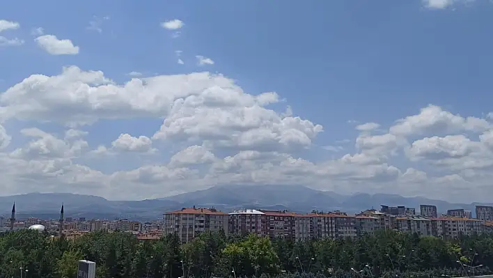 Kayseri'de bugün hava nasıl olacak?