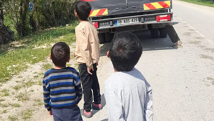 Kayseri'de çocukları üzen olay! Bakın kim yetişti
