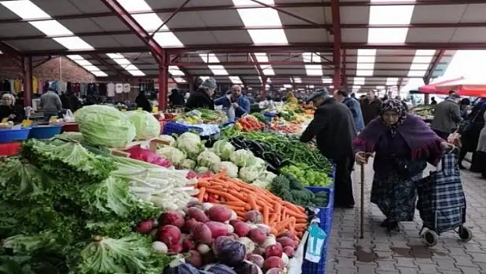 Kayseri'de Cuma günü pazar yerleri...