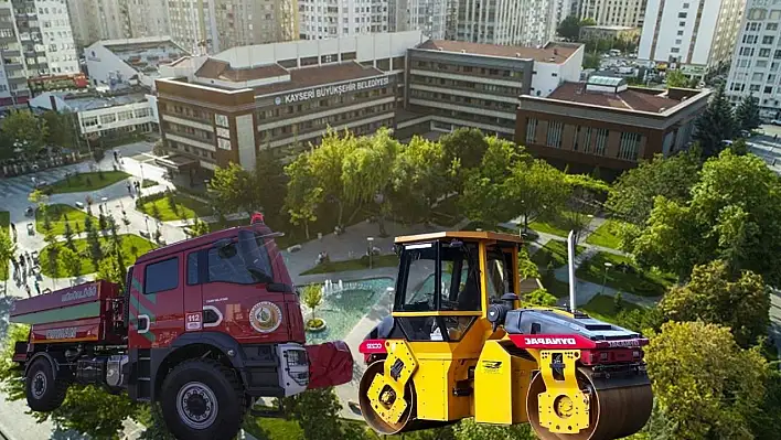 Kayseri'nin geleceği bu araçlarla şekillenecek