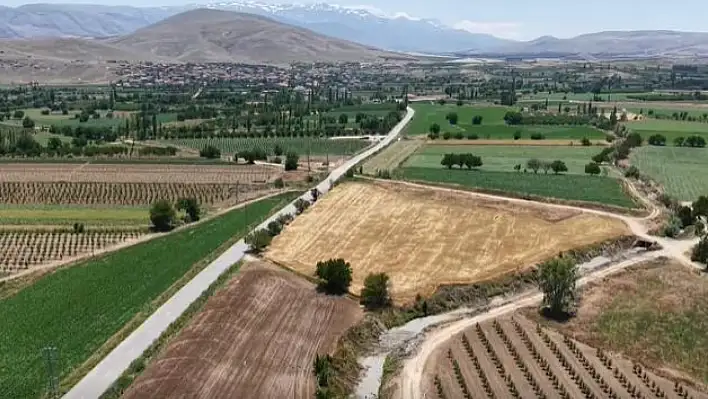 Kayseri'de dere yatağındaki tehlike giderildi