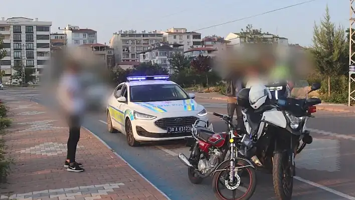 Kayseri'de drift meraklıları ve makas atanlar dikkat! Yolun sonu ceza!