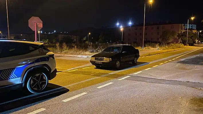 Kayseri'de 'dur' ihtarına uymayan ehliyetsiz sürücüye rekor ceza