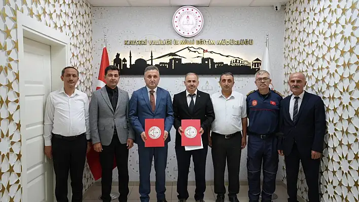 Kayseri'de eğitim ve itfaiye birleşti