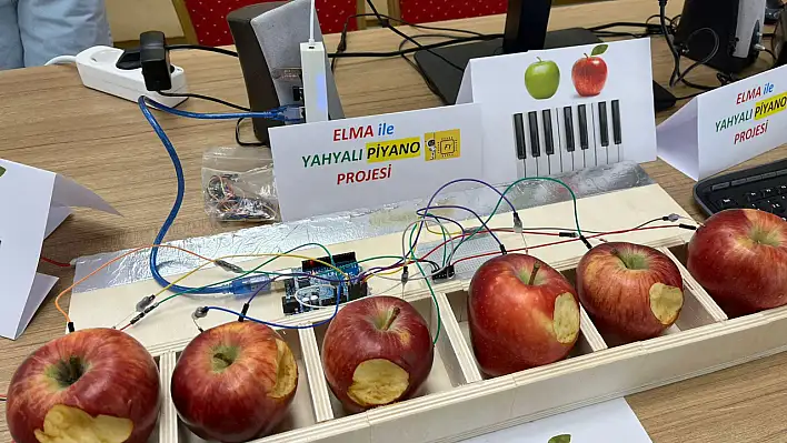 Kayseri'de elma ile çalışan piyanonun sırrı ortaya çıktı!