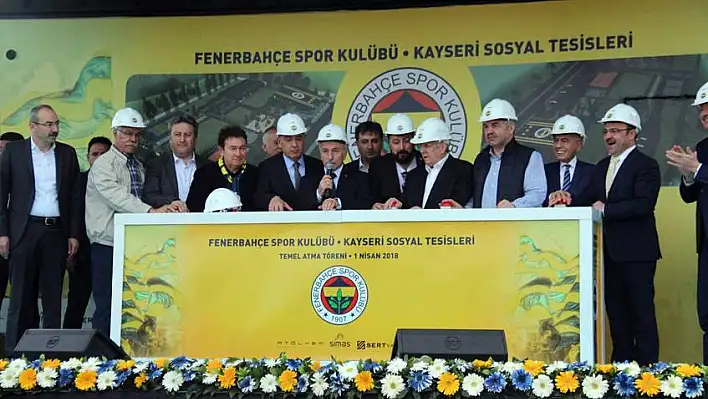 Kayseri'de 'Fenerbahçe Evi'nin temeli atıldı