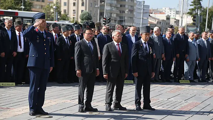 Kayseri'de tören düzenlendi