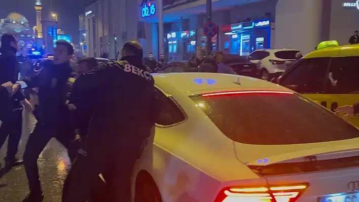 Kayseri'de gece kulübünde çalışanlar ve müşteriler arasında kavga çıktı!