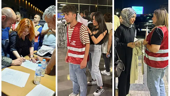 Kayseri'de geceli gündüzlü kampanya devam ediyor!
