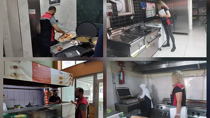 Kayseri'de gıda denetimi mesaisi hız kesmiyor