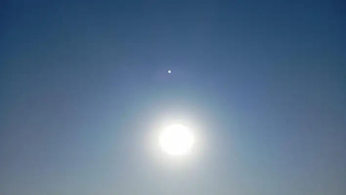 Kayseri'de güneşin son demleri